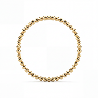 Gold Beaded Anklet