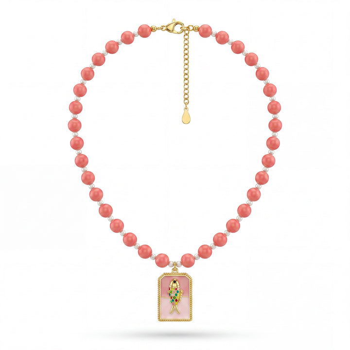 Pink Tropics Necklace