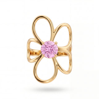 Bloom With Me Ring - Pink