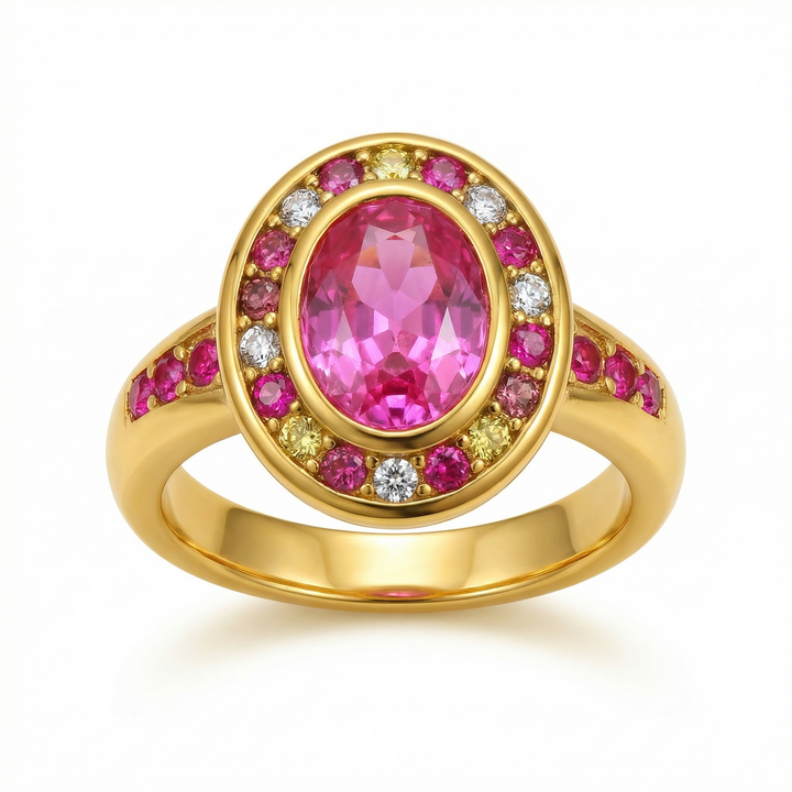 Ruby Kiss Ring