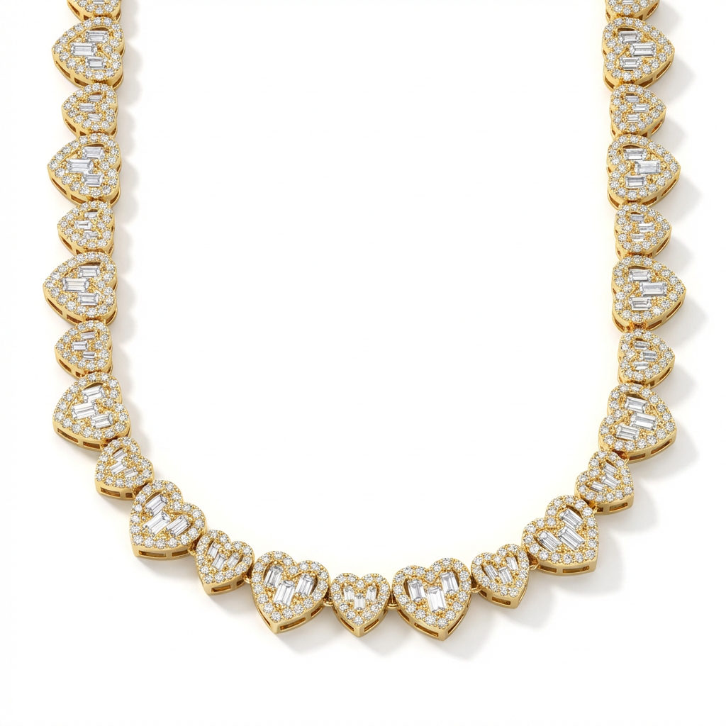 Hearts Aligned Necklace