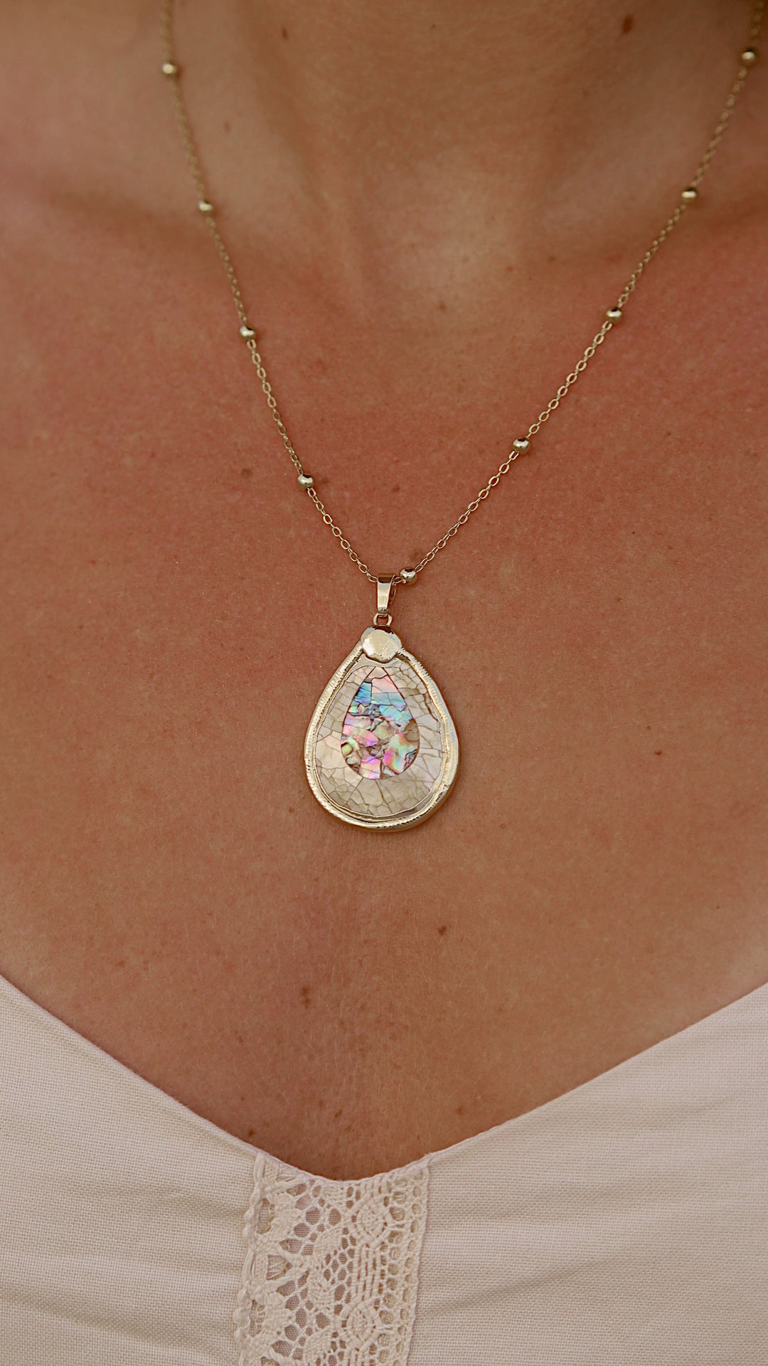 Opal Tide necklace