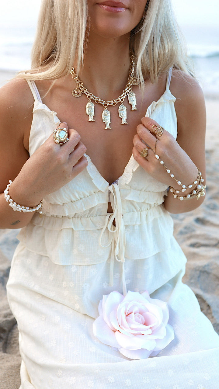 Catch of the day necklace