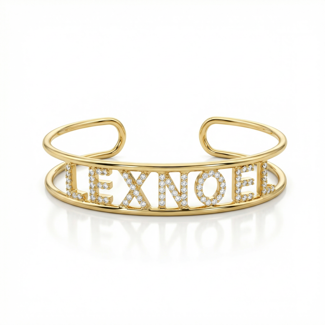 It Girl Name Cuff