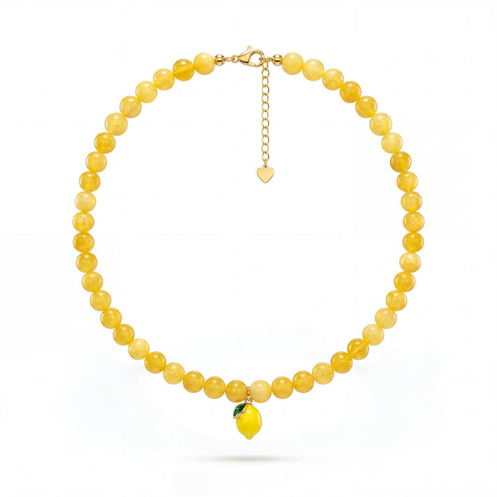 Lemon sorbet necklace