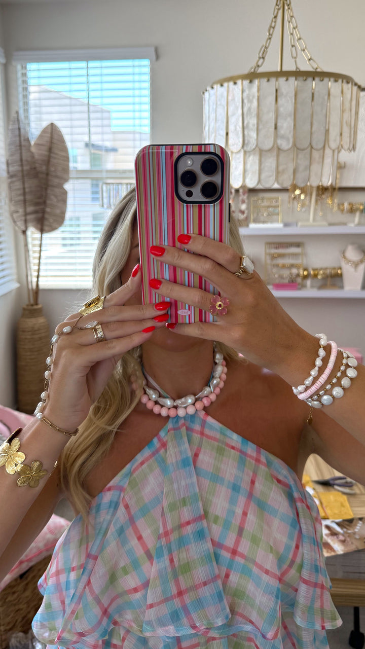 Pink Conch Colada Necklace