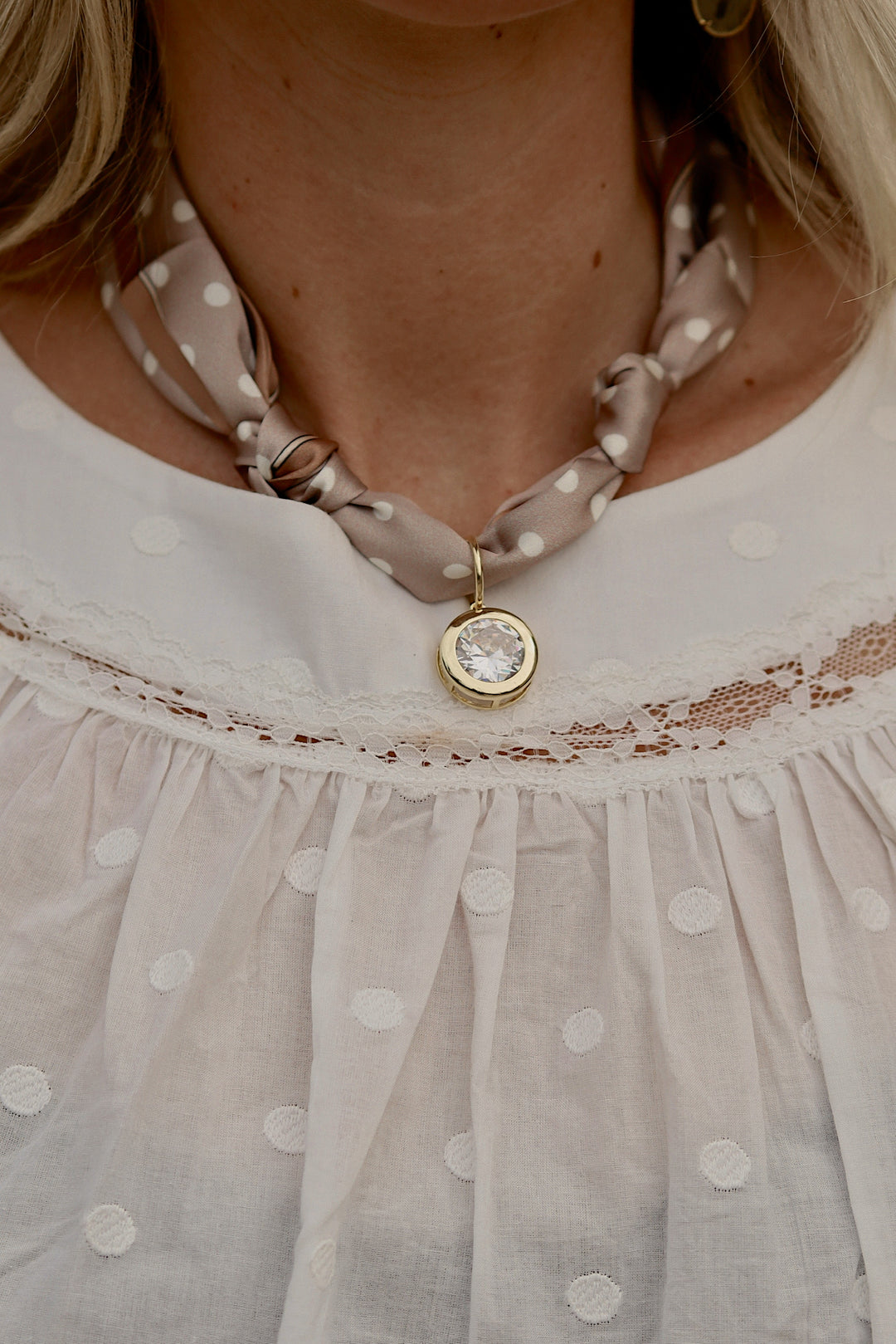 Pretty in Polka Necklace