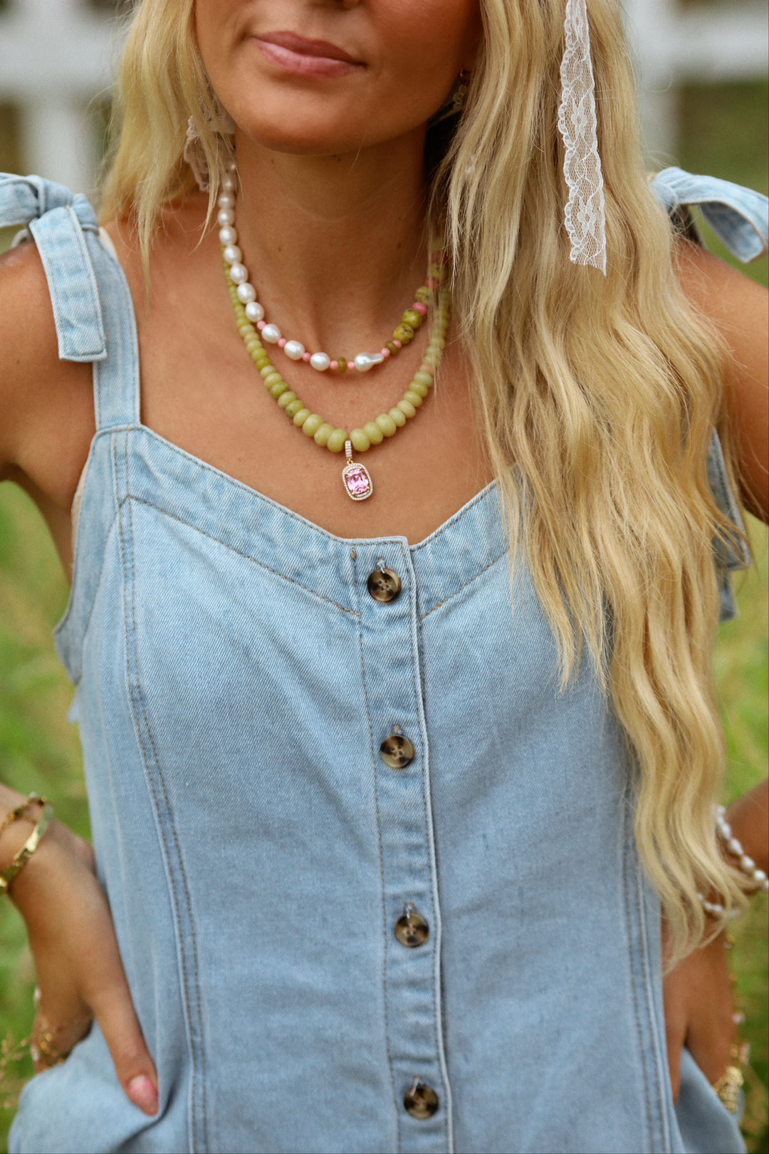Apple Blossom Necklace
