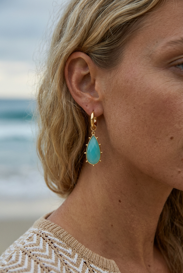 Aqua Grace Earrings