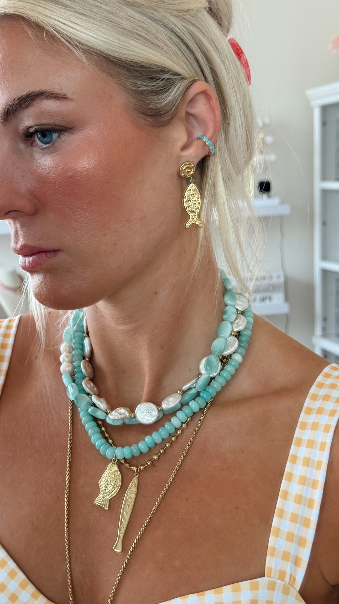 Pesca Mint Necklace