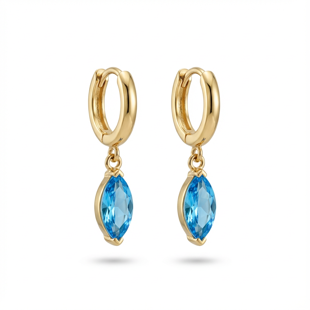 Blue Angel Earrings