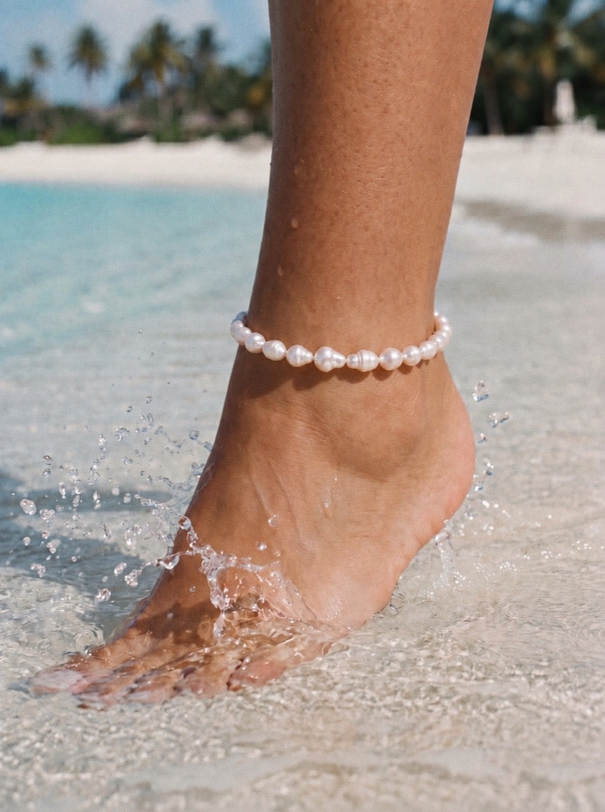 XL Pearl Anklet