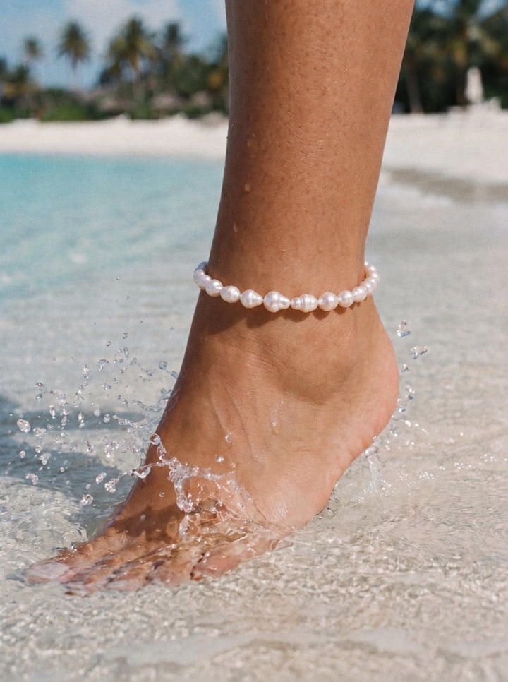 XL Pearl Anklet