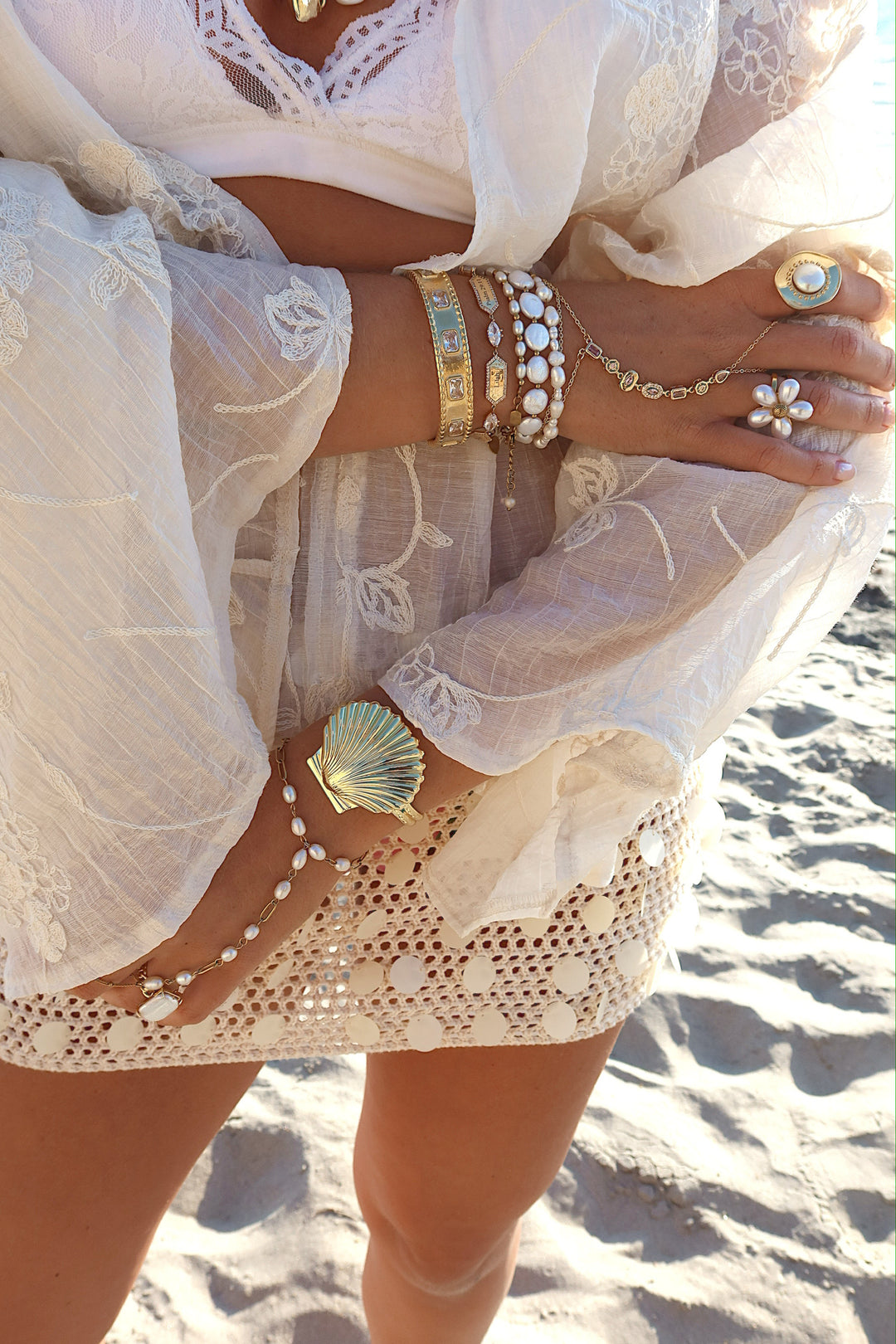 Scallop Bangle