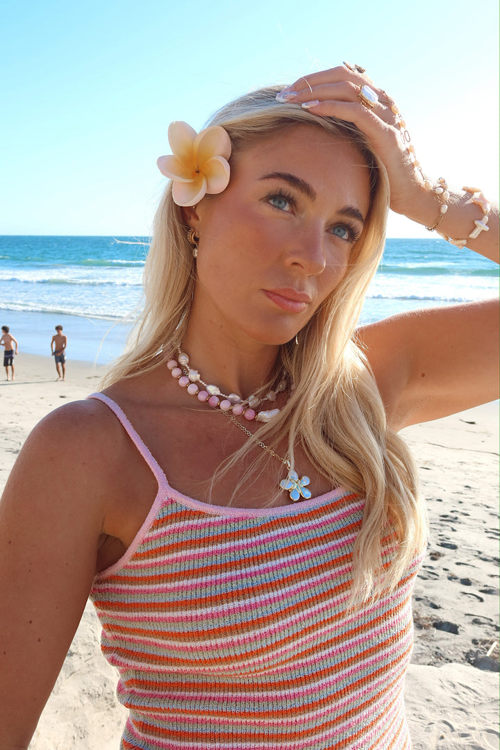Pearl Flower Necklace
