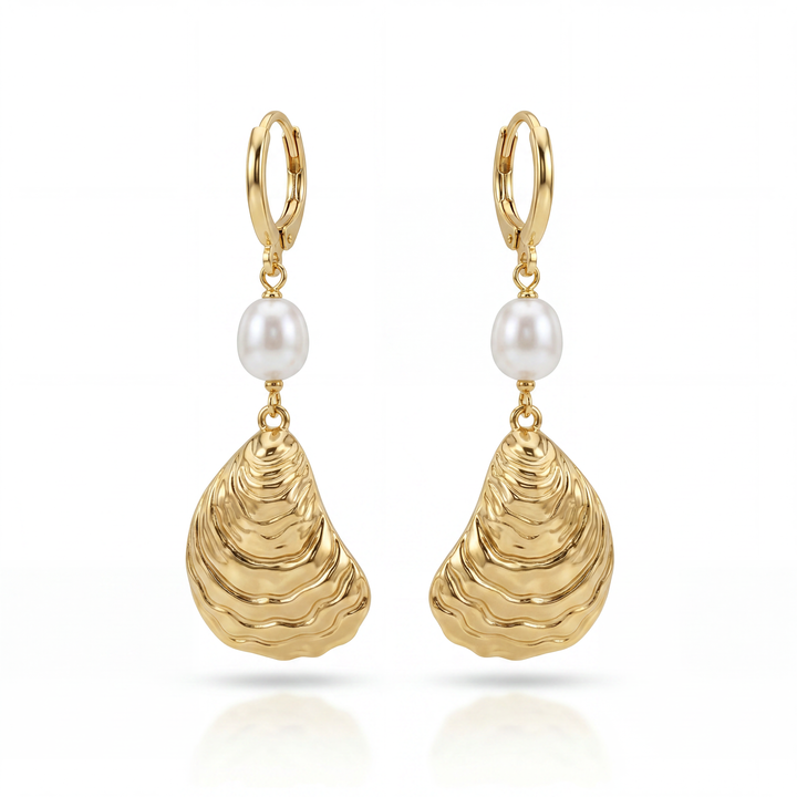Oyster Hour Earrings
