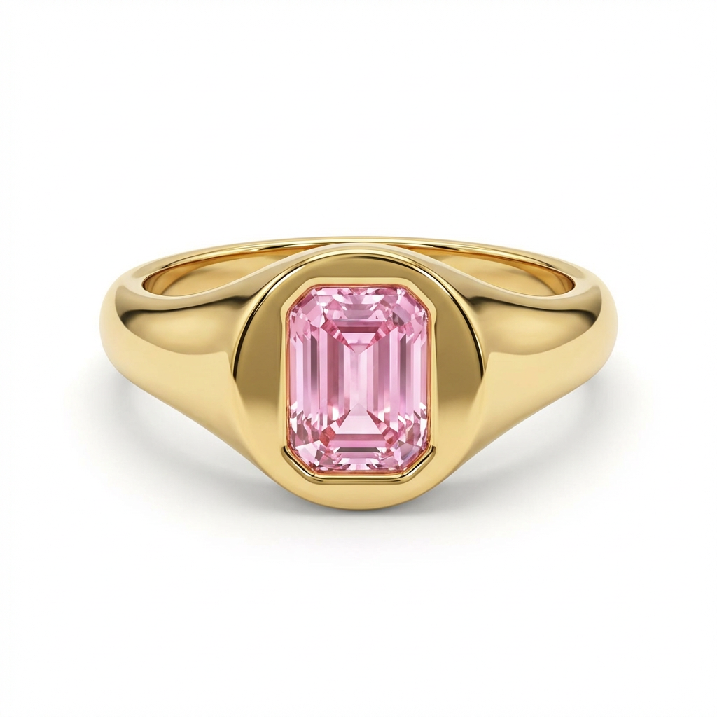 Pink Lotus Ring