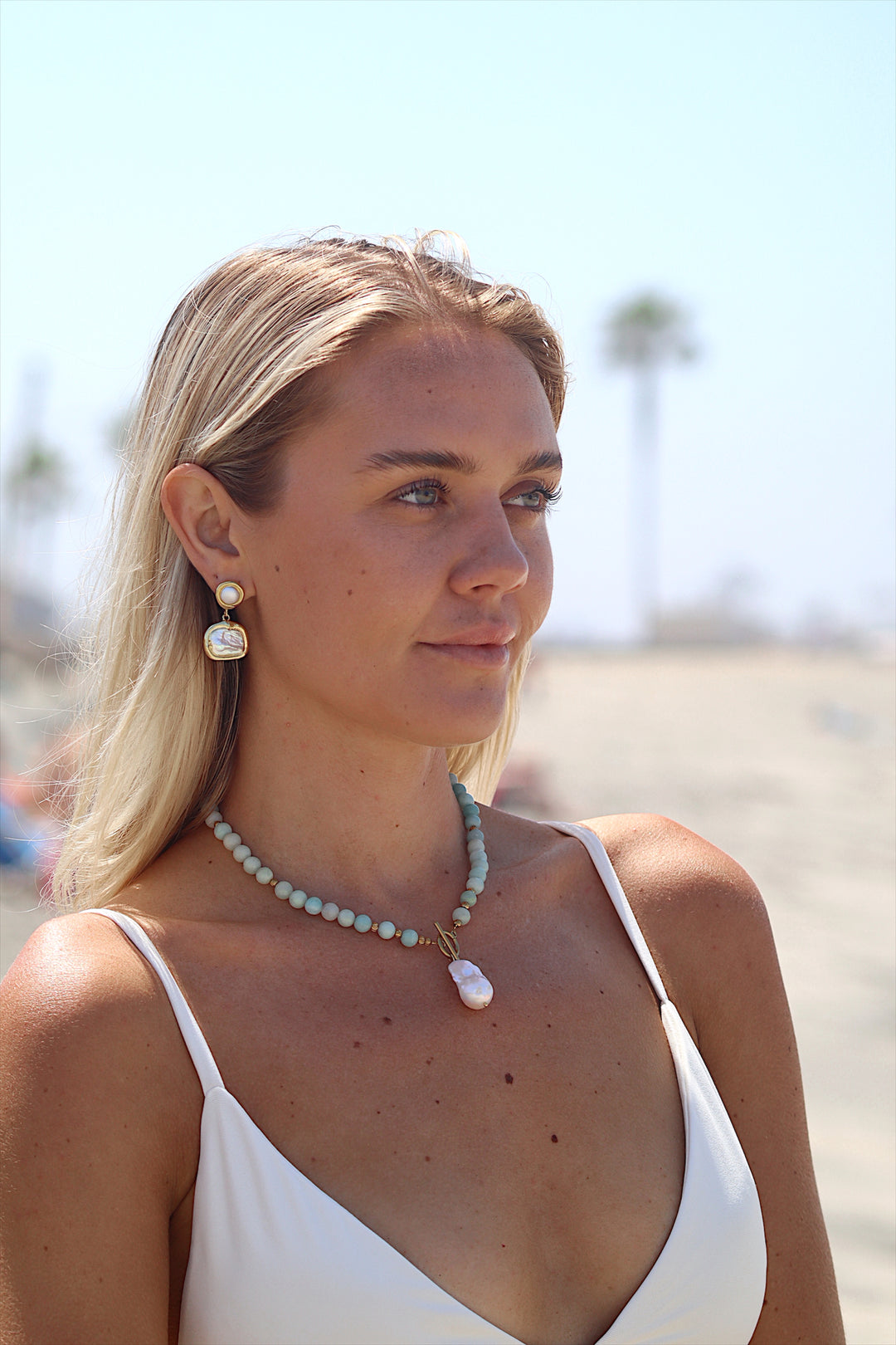 Sea-foam Necklace