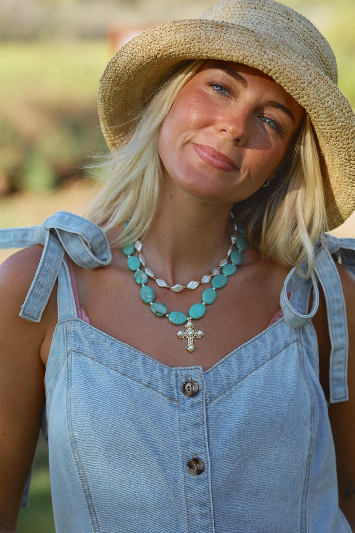 Prairie Cross Necklace