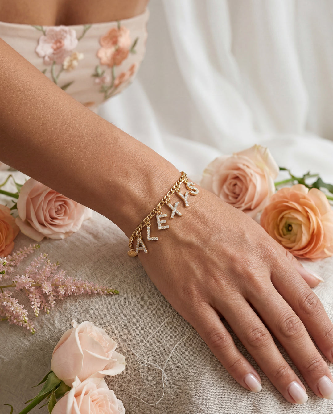 The Letter Babe Bracelet