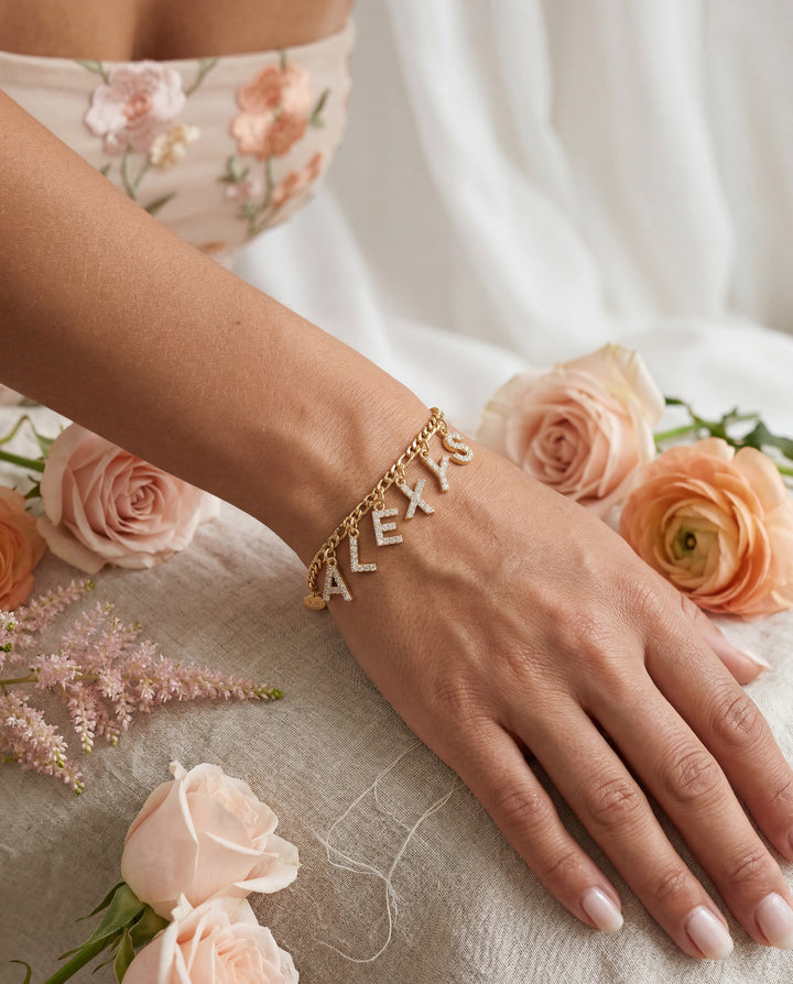 The Letter Babe Bracelet