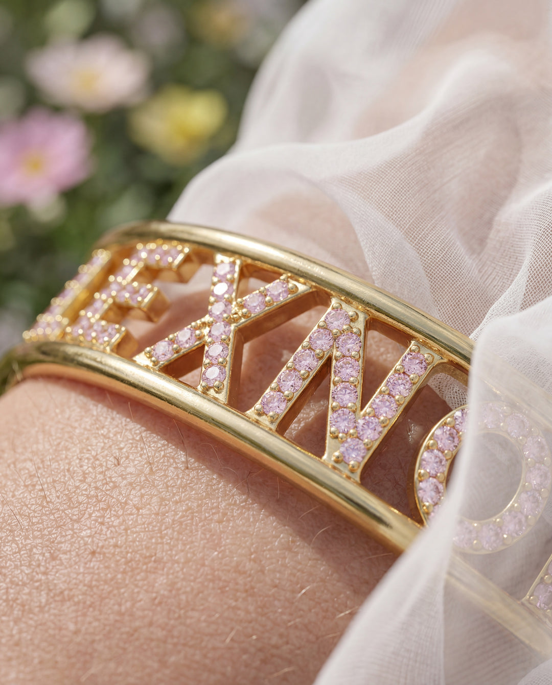 It Girl Name Cuff