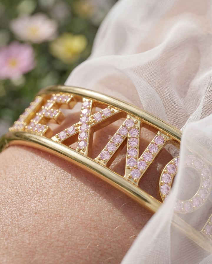 It Girl Name Cuff