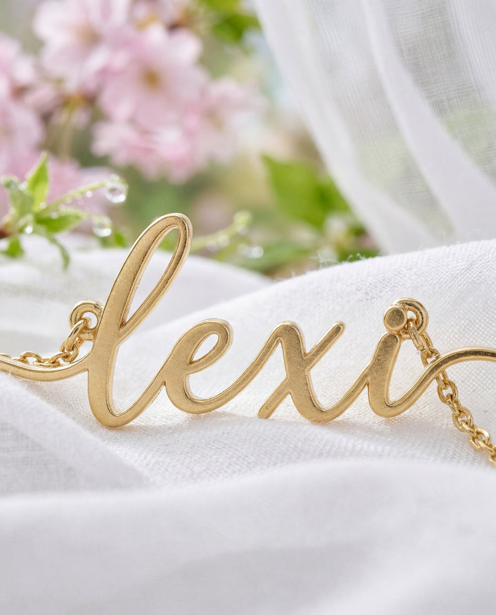 Signature Name Necklace