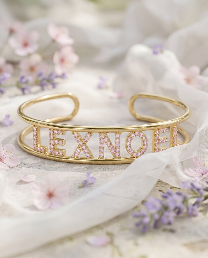 It Girl Name Cuff