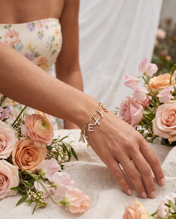 The Letter Babe Bracelet