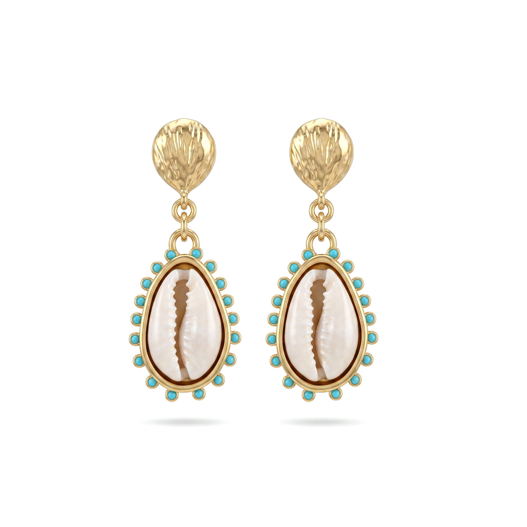 Cowrie Shell Earrings