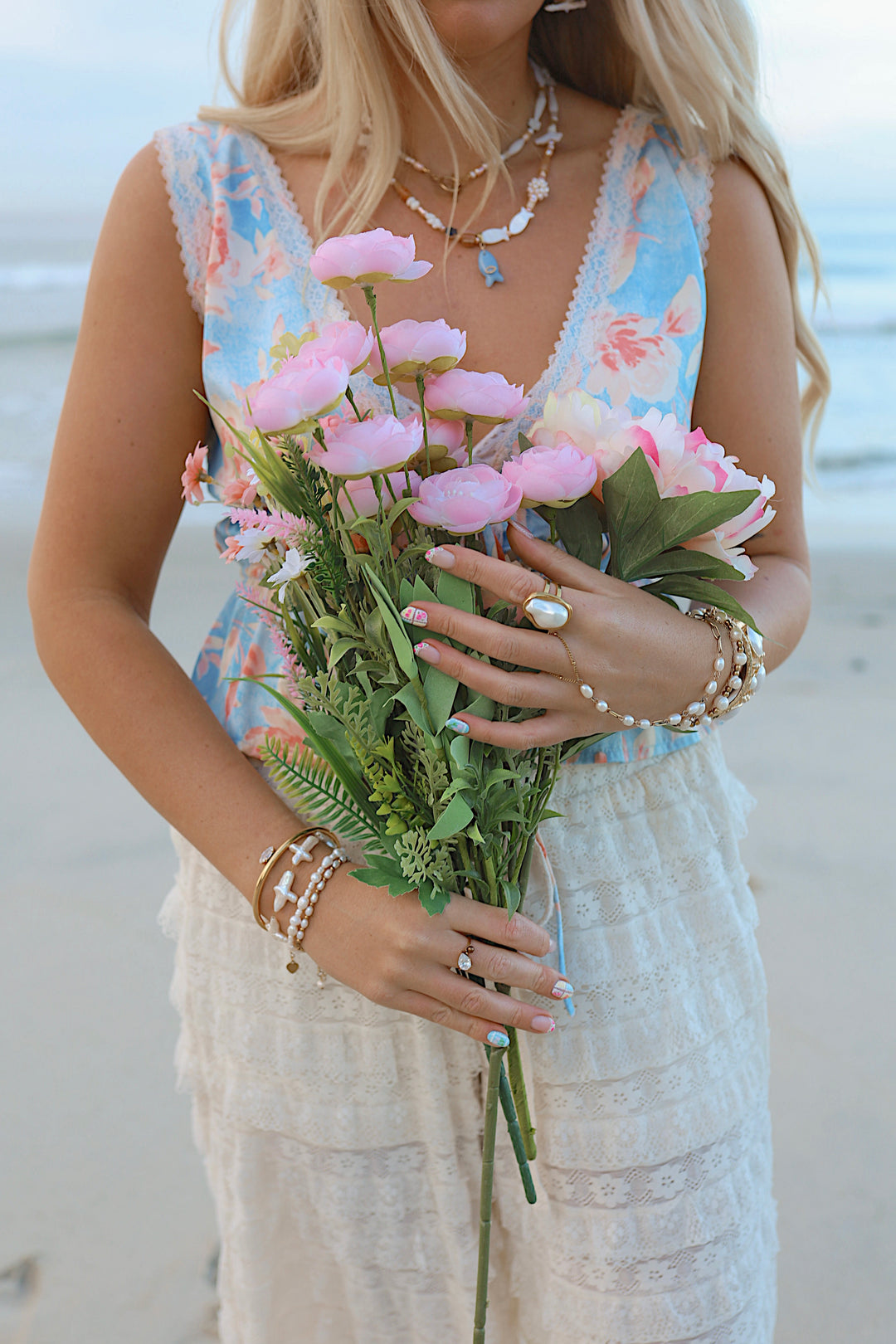 Seaside blossom necklace