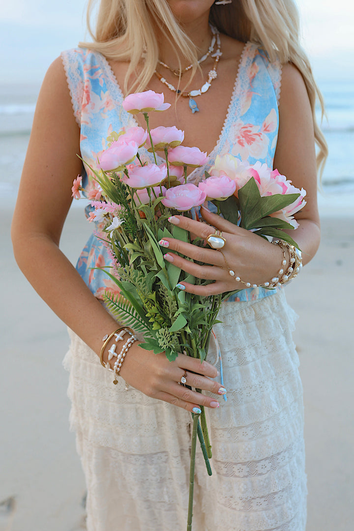 Seaside blossom necklace