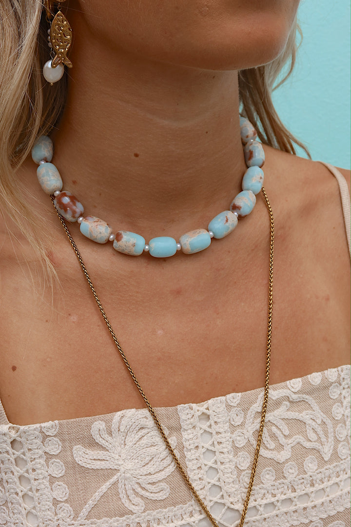PREORDER ships 6/10- Capri Necklace