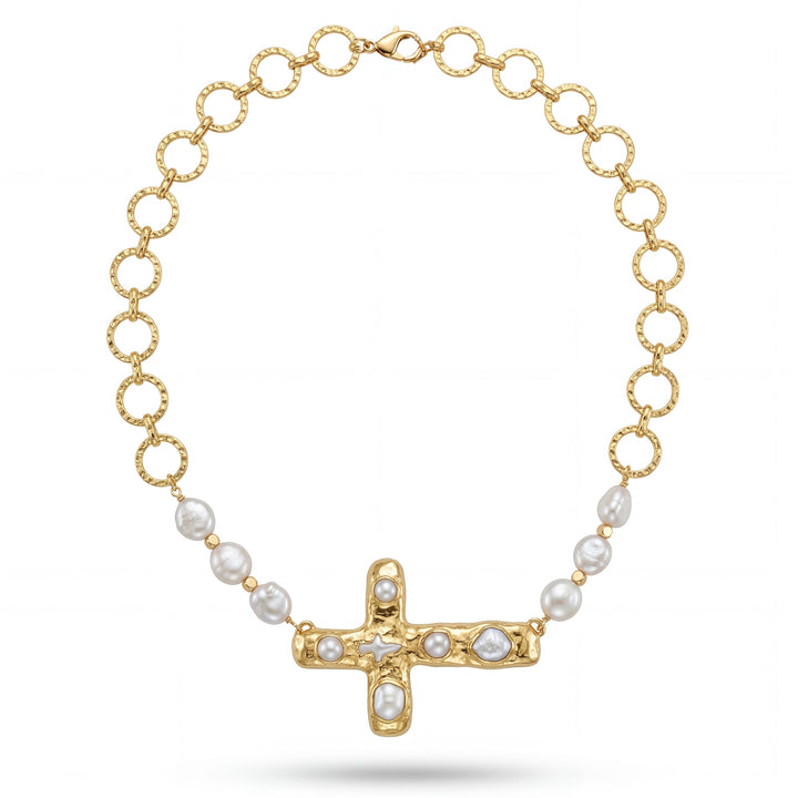 Saltair Cross Necklace