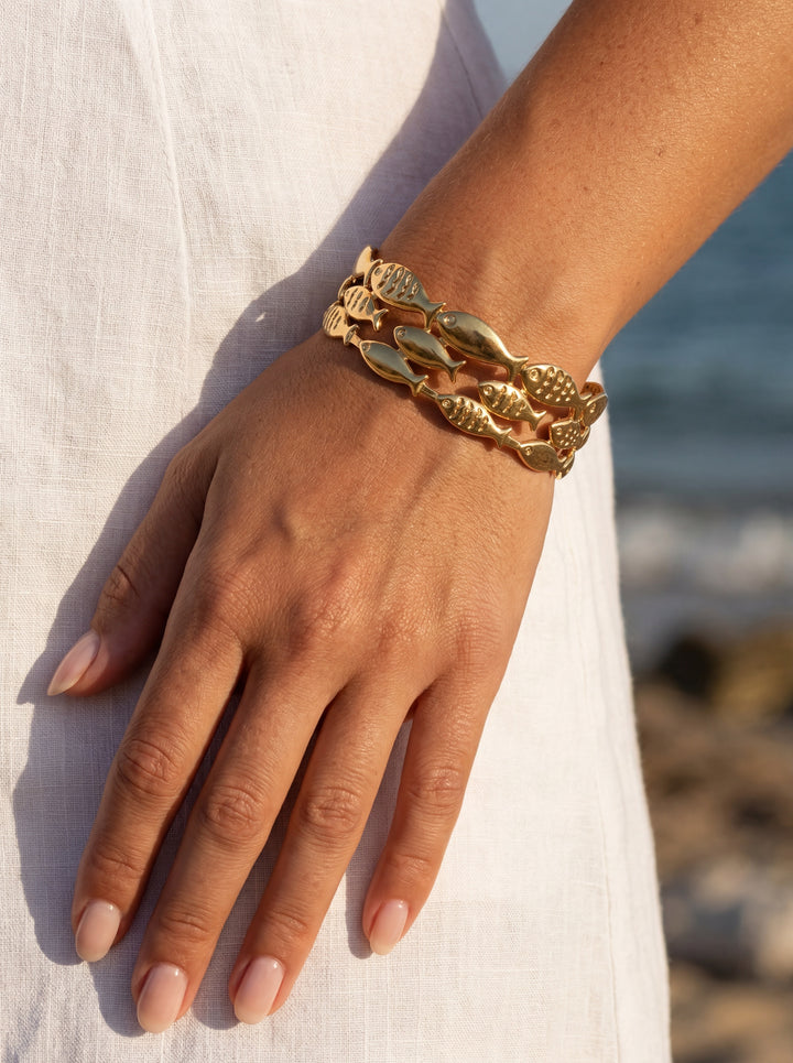 School Of Fish Bangle