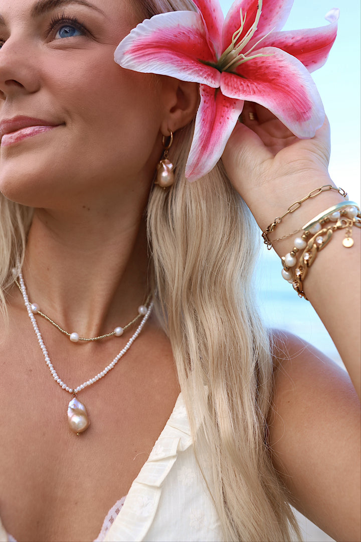 Morning tide earrings