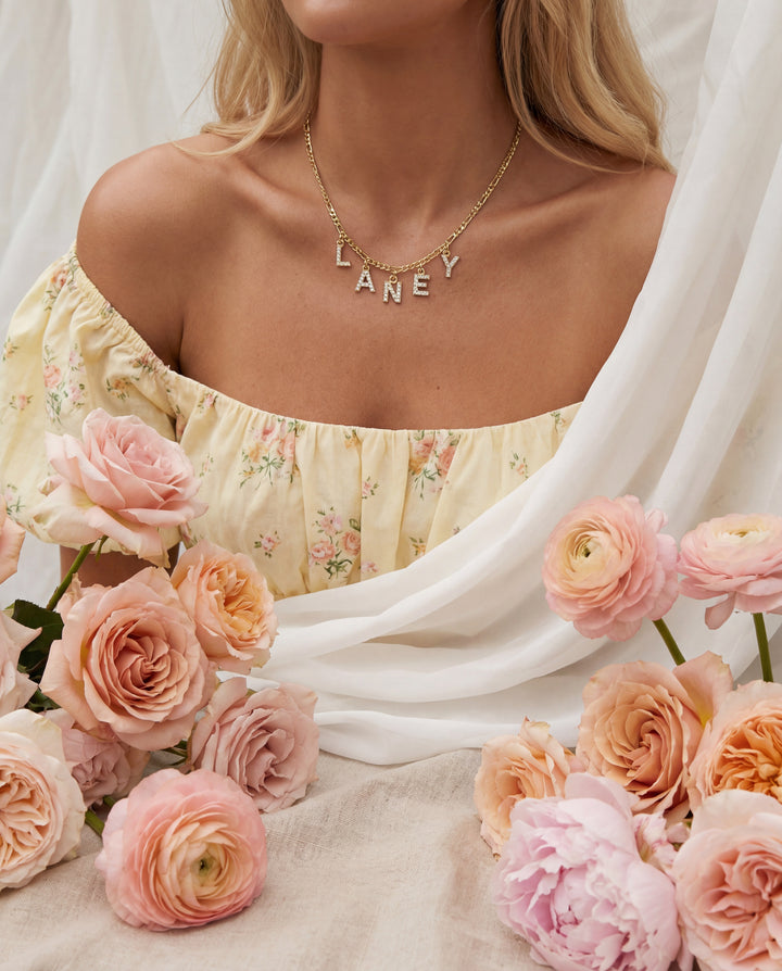 Letter Babe Necklace