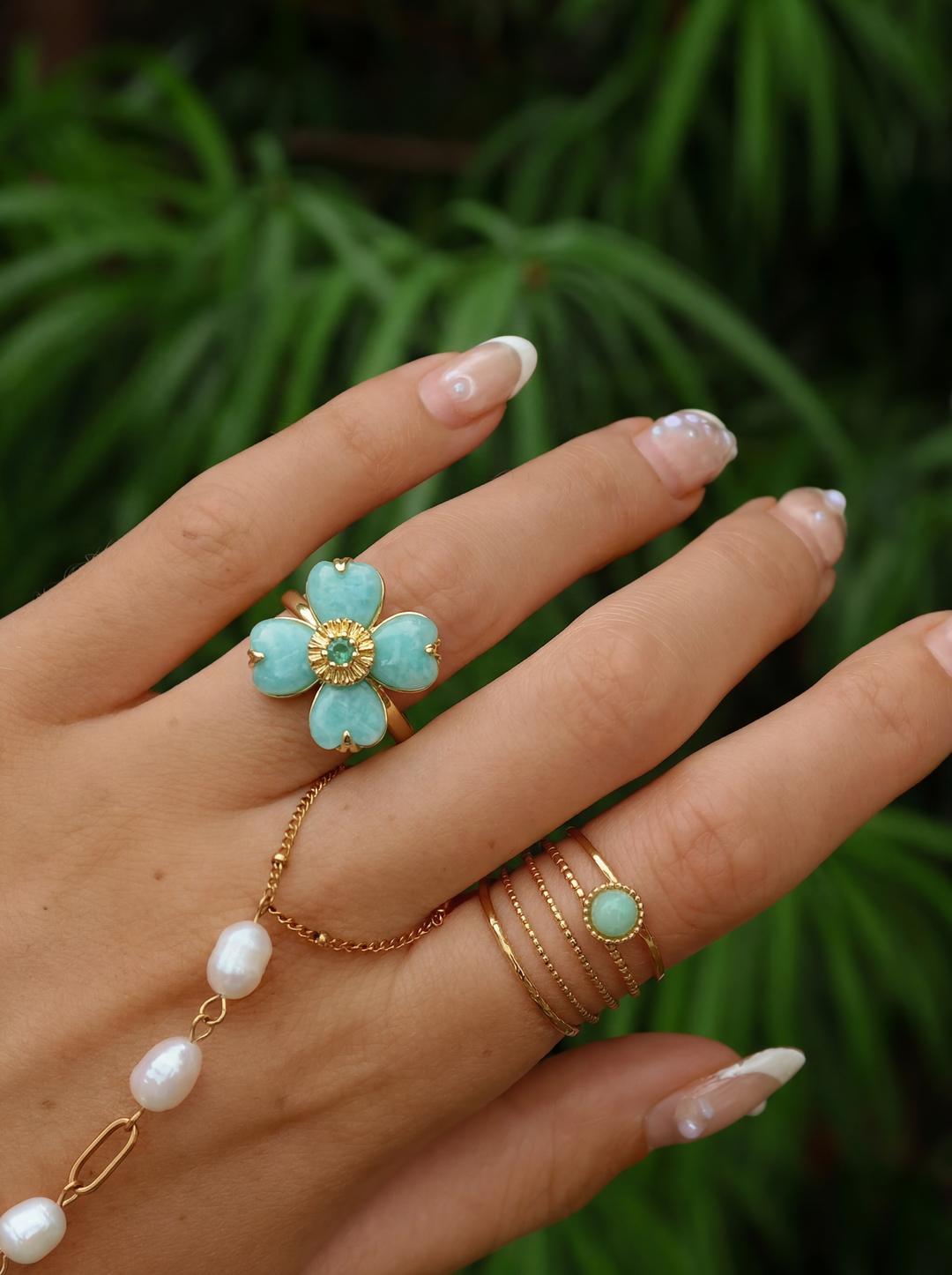 Island Flower Ring