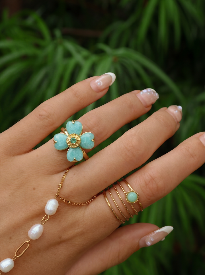 Island Flower Ring