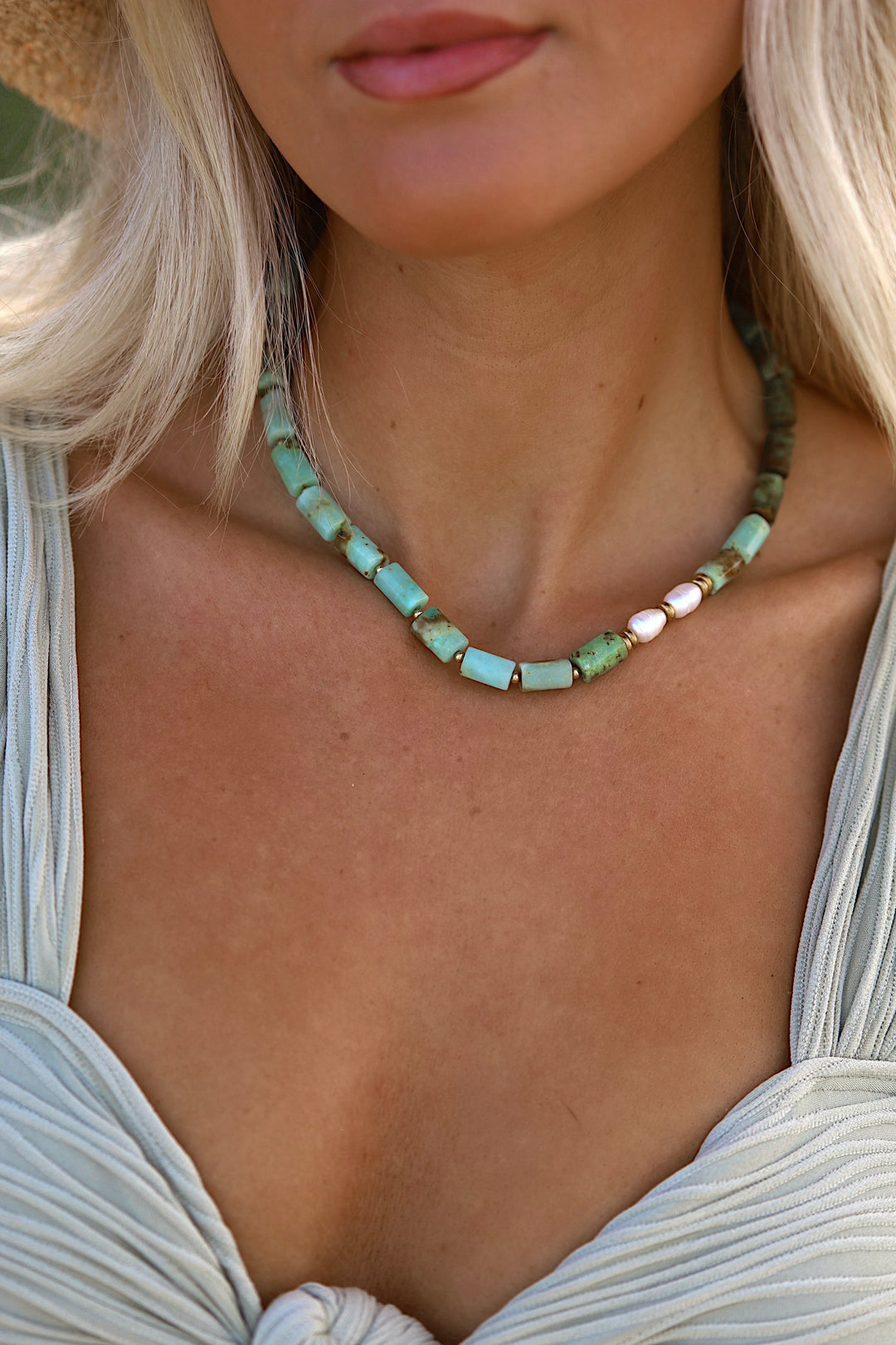Salt + Sage Necklace