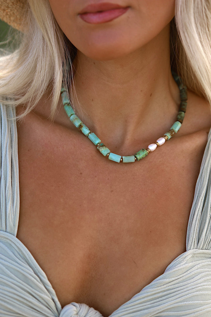 Salt + Sage Necklace
