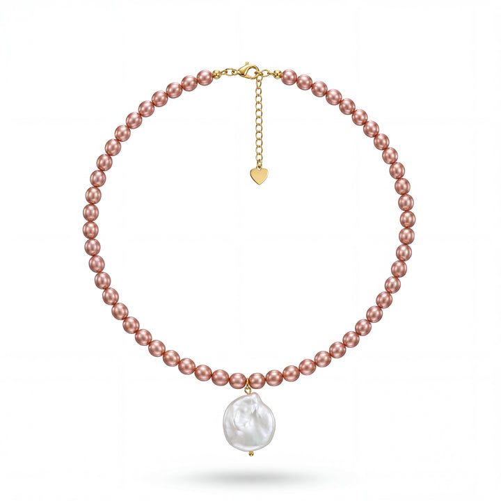 Seaside rose necklace