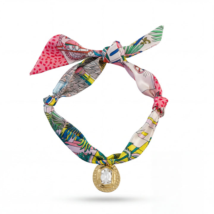 Palma scarf necklace