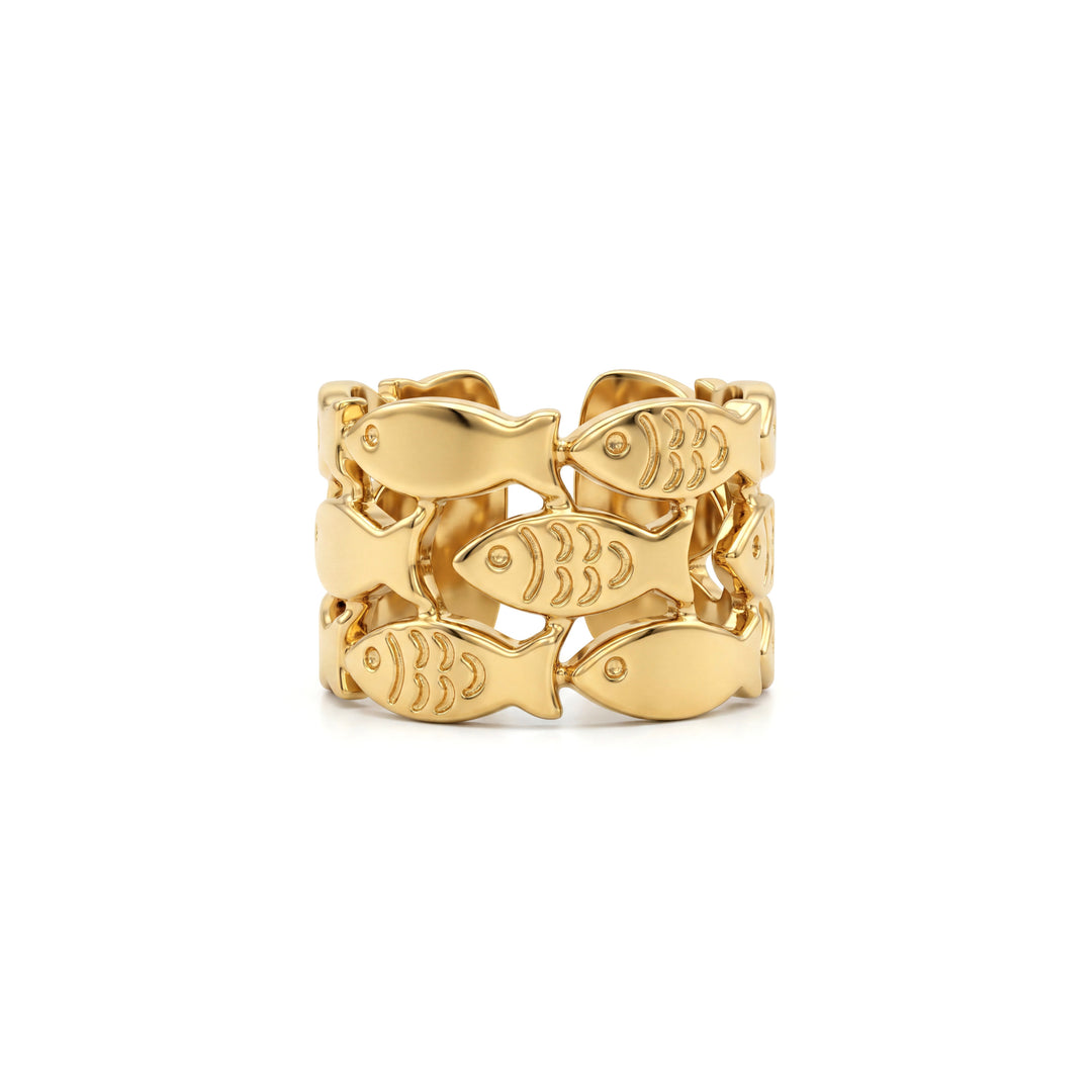 School Of Fish Ring