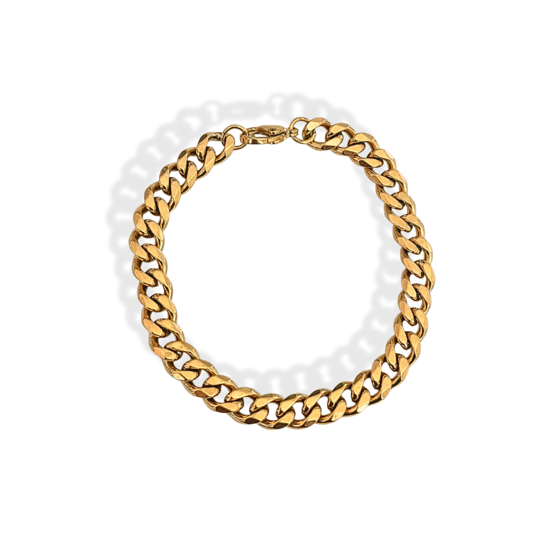 Pulsera de cadena cubana
