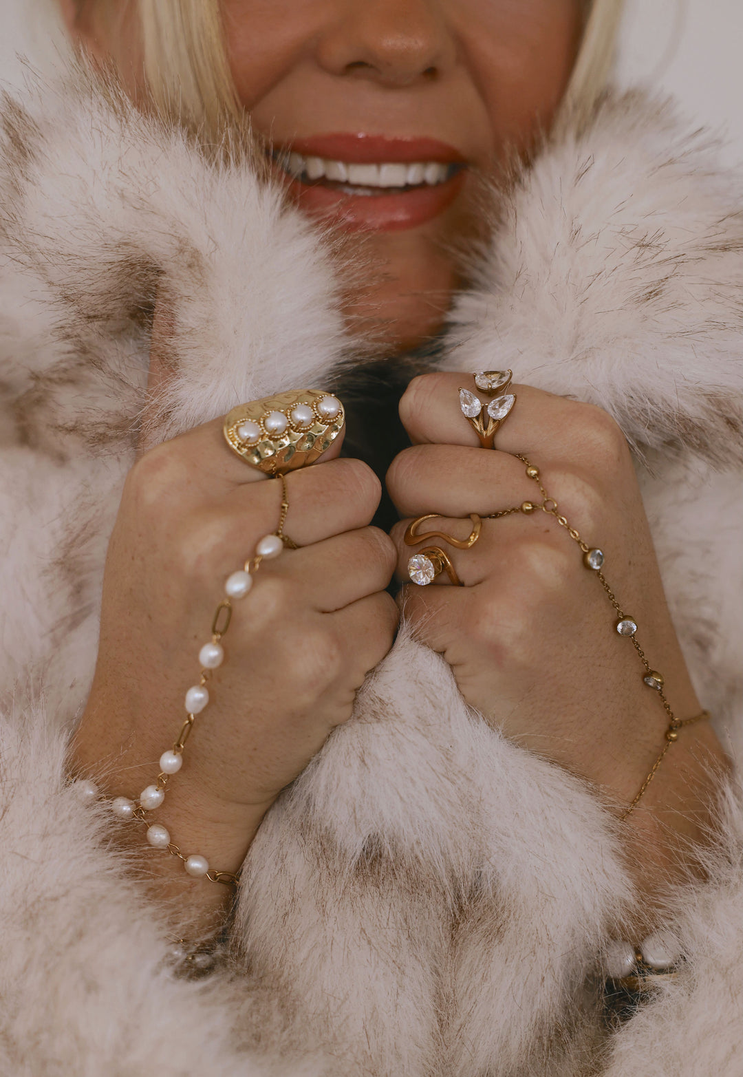 Zirconia Hand Chain