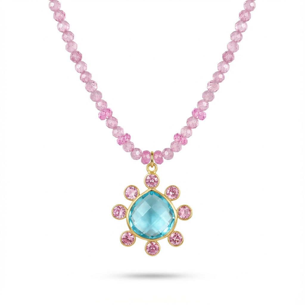Cotton Candy Skies Necklace