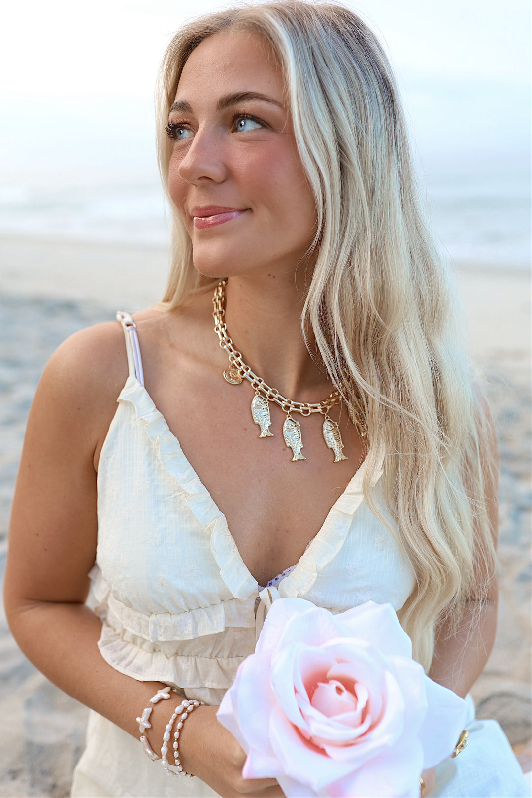 Catch of the day necklace