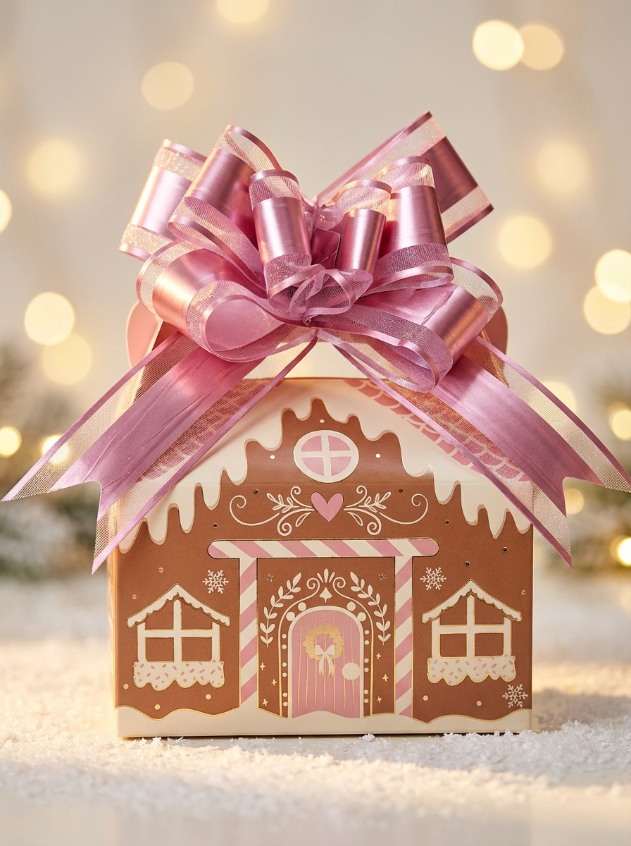 Surprise Jewelry Gingerbread Luxe Box